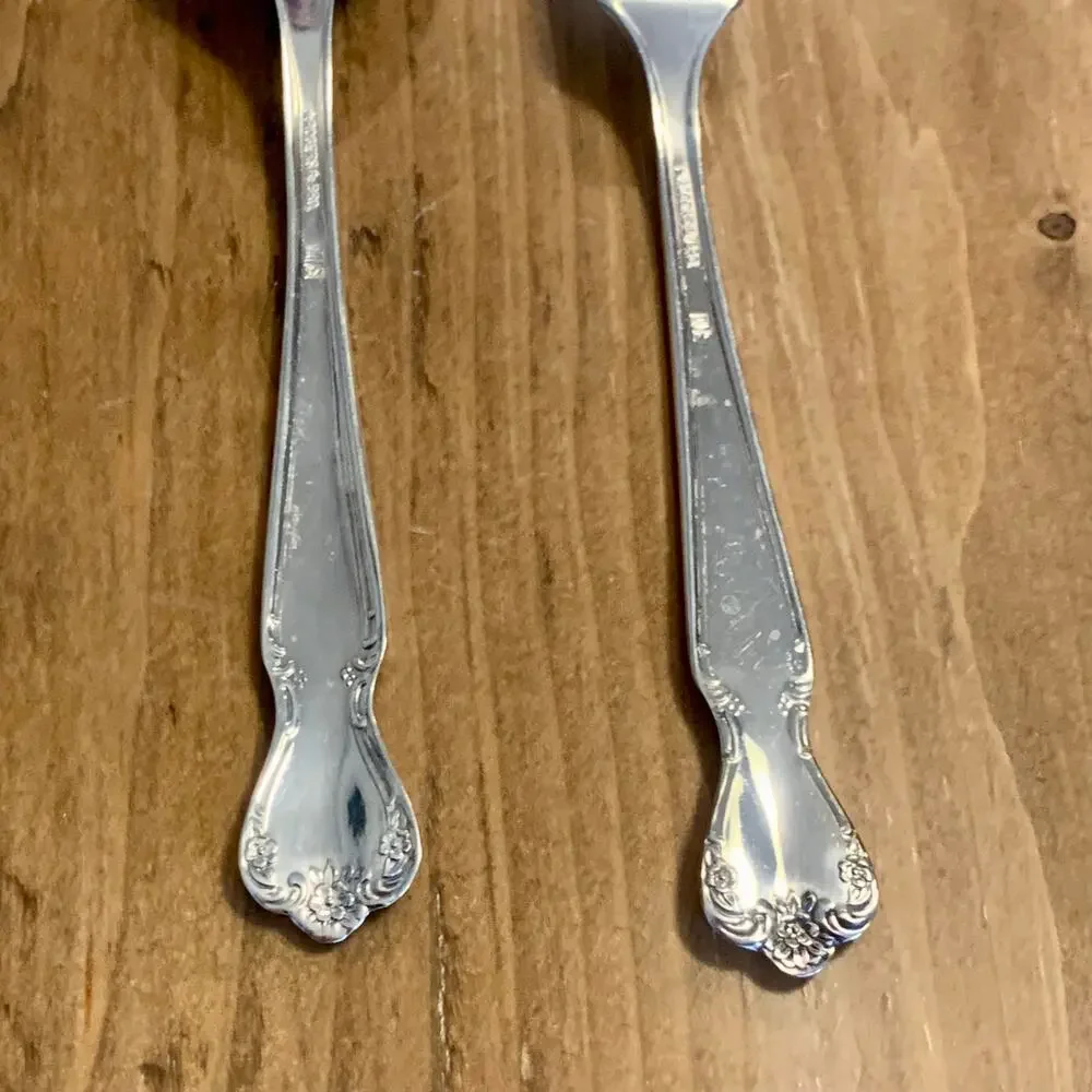 Rogers & Bro DAYBREAK ELEGANT LADY Serving Flatware Reinforced Silverplated IS